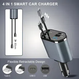 tandmhomeappliances 120 W Turbo Car Charger image 2