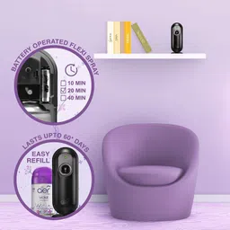 godrej lavender, violet, bloom Refill, Spray, Automatic Spray image 2