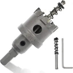 uptodateprouducts 38mm HSS Tungsten Carbide Hole Saw, TCT Cutter Drill Bit Metal Cutting Hole Saw-picture-15