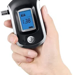 urmit surgical High-Precision Breathalyzer Audible Alert with LCD Display (Model: S-6) Non Contact Tachometer-picture-14