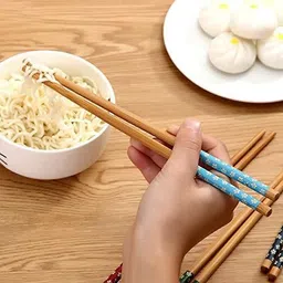 m s megaslim Eating, Cooking, Decorative, Training Wood Chinese, Japanese, Korean Chopstick image 2