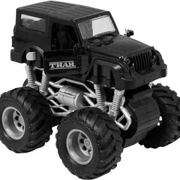 babuniya Monster Thar Die-Cast Metal Jeep with Pull Back Light & Music for Kids image 2