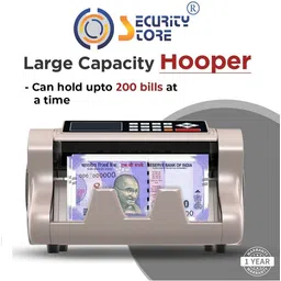 Security Store Mixed Denomination Value Money Counting Machine with MG,UV,IR Fake Note Detector Note Counting Machine image 2