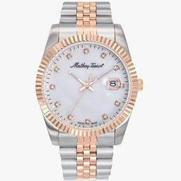 mathey-tissot Swiss Made Quartz White Dial Analog Watch - For Men H710RA-picture-17