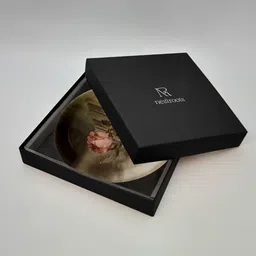 nestroots Vintage Flower Porcelain Wall Plates image 5