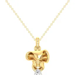 avsar Avsar BIS Hallmark AVP1183YB 14kt Cubic Zirconia Yellow Gold Pendant-picture-19