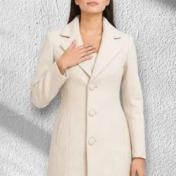 pepzoo Women Solid Double Breasted Casual Blazer image 1