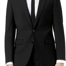fivefeb Men Solid Single Breasted Formal, Festive & Wedding Blazer-picture-27