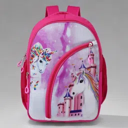 am creation Medium 22 L Backpack Girl's Medium 22L Waterproof School Backpack Cartoon Bag for 4-9 Years-picture-20