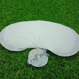 craftwaft PREMIUM HANDMADE QUALITATIVE FILTER PAPER ROUND CIRCLES 12.5 CM DIA PACK OF 100 Filter Paper-picture-10