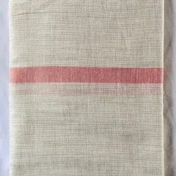 hut Khadi Cotton Solid Orange Women Dupatta image 5