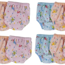 da anushi Kids PVC Diaper Joker Plastic Panty Baby Nappy Panty Training Pants with Inner absorbable Cloth & Outer Plastic Reusable & Waterproof pants, plastic panties, diaper covers, nappy covers, nappy wraps, wraps or pilchers(0-3 Months)-picture-10