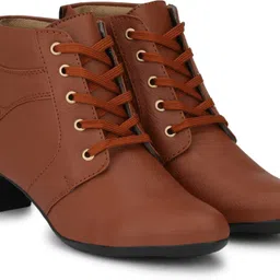 neso Woman Leather Partywear High Heels Boots Boots For Women image 3