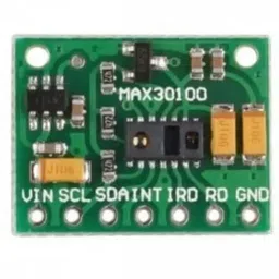 prakti enterprises Prakti MAX30100 Pulse Oximeter Heart Rate Sensor Module I2C Interface INT Pin Electronic Components Electronic Hobby Kit image 1