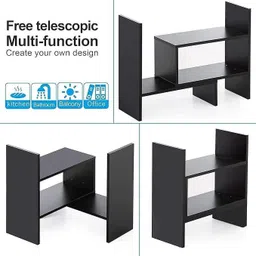 smart shoppee Engineered Wood Open Book Shelf image 5