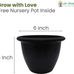 go hooked Artificial Monstera Plant With Nursery Pot | 18 Green Patterned Leaves Artificial Plant with Pot image 5