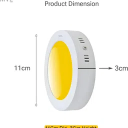 MVL LED 6W CBL Round Surface Down Light, Pack of 8, Warm White Ceiling Light Ceiling Lamp image 5