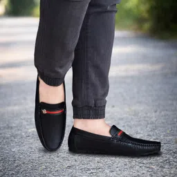 duda Synthetic | Soft Comfortable | Patti Loafers | Casual & Office Wear | Loafers For Men image 2