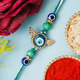 ecraftindia Designer Rakhi Assorted Rakhi Set-picture-18