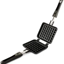 smb enterprises Non-Stick Waffle Maker Pan Press Plate Cooking Baking Tool with Long Handle Waffle Maker image 2