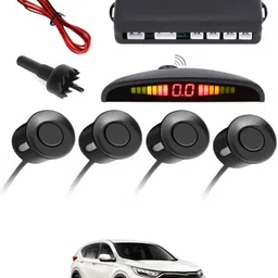 zplus Universal 4 Black Reverse Parking Sensor With LED Display For Cars-75 Safety of Passengers/Car One Alarm Kit-1890 Parking Sensor-picture-32