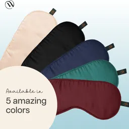 wiselife 100% Natural Mulberry Silk, Ultra Smooth Adjustable Sleep Eye Mask (Rose Gold) image 4