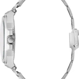 jainx Black Dial Arabic Steel Chain Analog Watch - For Men JM7229 image 2