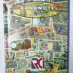 rci 3 Divider Currency Album for Notes 20 Pages With 60 Pockets Currency Note Album Collection - Fits Big Currency Notes Coin Bank-picture-11