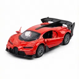 aadhvya Hotwheels Die Cast Pull Back Car,Open Doors, BUGAATTI look Worlds Sport Car Toy-picture-11