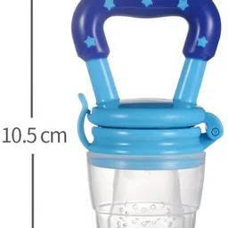 tinny tots Premium Quality Silicone Baby Soother Fruit Vegetable Nibbler Food Soother Teething Feeder With Baby Nasal Nose Aspirator Vacuum Nose Suction Cleaning Tool Aspirator Nose Vacuum Sucker Baby Teether Best For Babies Blocked Nose Mucus Congestion Relief Manual Nasal Aspirator(BLUE;2 MONTHS+) Teether and Feeder image 5