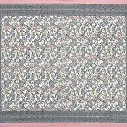 easygoods Cotton Single Flat 240 TC Jaipuri Prints Bedsheet image 5