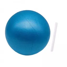 SAZ DEKOR 5xSmall Pilates Ball for Kids 6 inch Yoga Ball for Stretching Home Gym Blue image 1