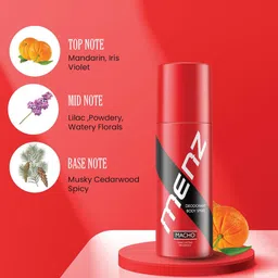 MENZ Men Set Of 3 Macho, Urban & Cartel  Deodorant Body Spray 150 ml Each image 2