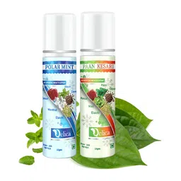 Qelica Set Of 2 Polar Mint & Paan Kesar Mouth Freshener Spray 10 g Each image 1
