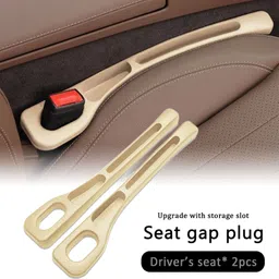 selifaur BGG387 2 Pcs Light Weight Car Seat Gap Filler (New storage slot)Nano Genx Trunk Organizer image 2