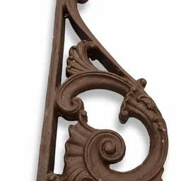 hansa trading Big Bracket FRP, Traditional Heritage Touch To Homes, Villas & Farmhouses 28x3x12 Inches Shelf Bracket image 3