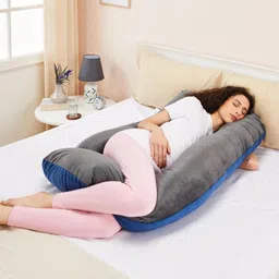 wild mint Premium series Polyester Fibre Solid Pregnancy Pillow Pack of 1-picture-10