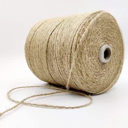 bobbiny 2 Ply Strong Natural Jute Twine String 250 Meters Thick and Strong for Craft . image 3