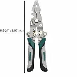 lumevo 9-in-1 Wire Stripper & Crimping Tool Pincer Plier image 2