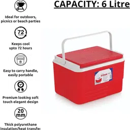 randal 6 L Plastic Insulated Chiller Ice Box Ice Bucket image 3