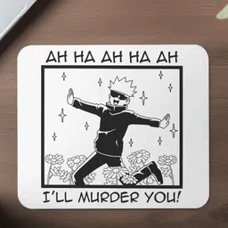Baefikrey Bae-Mousepad-iwillmurderyou Non Slip Base Mousepad-picture-39