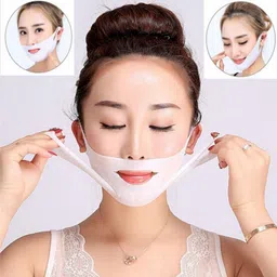 gopinath autolink V Shaped Slimming Face Mask V Line Lifting Face Mask, Double Chin Reducer Mask Face Shaping Mask-picture-26