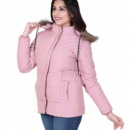 brazo Women Solid Parka Jacket image 4