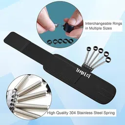 iamalot Power Twister, 60 kg Resistance, Arm Workout With Metal Finger Exerciser Fitness Accessory Kit Kit image 3