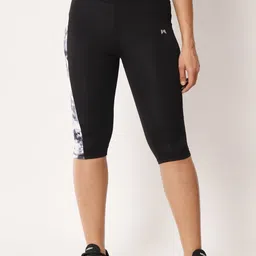 MUSCLE TORQUE Women High-Rise Colourblocked Capris-picture-30