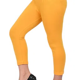 BAESD Girls Pack of 4 Slim Fit Slip-On Capris image 4