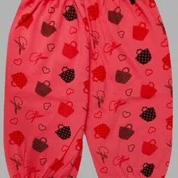 BAESD Girls Pack Of 2 Printed Mid Rise Pure Cotton Capris image 2