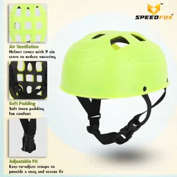 speedfox safety cycling kit for kids– Helmet, Knee Pads, Elbow Pads & Wrist Guards Cycling Kit image 2