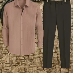 tyrell Men Cotton Blend Shirt Pant Set-picture-17