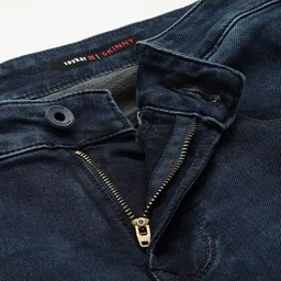 spykar Men Skinny Low Rise Blue Jeans image 4